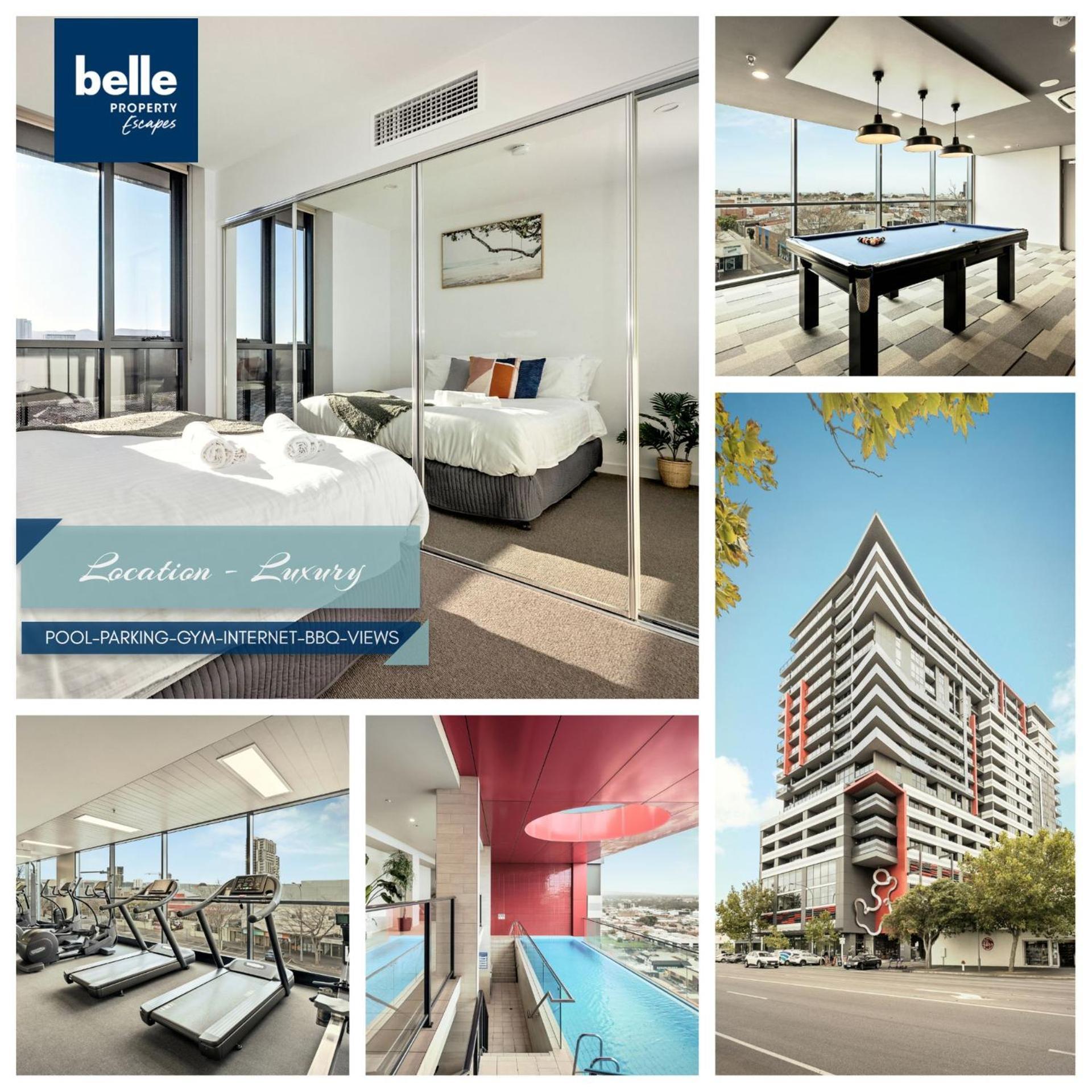 Apartment 2 Bedroom With Stunning Views And Car Parking Adelaide