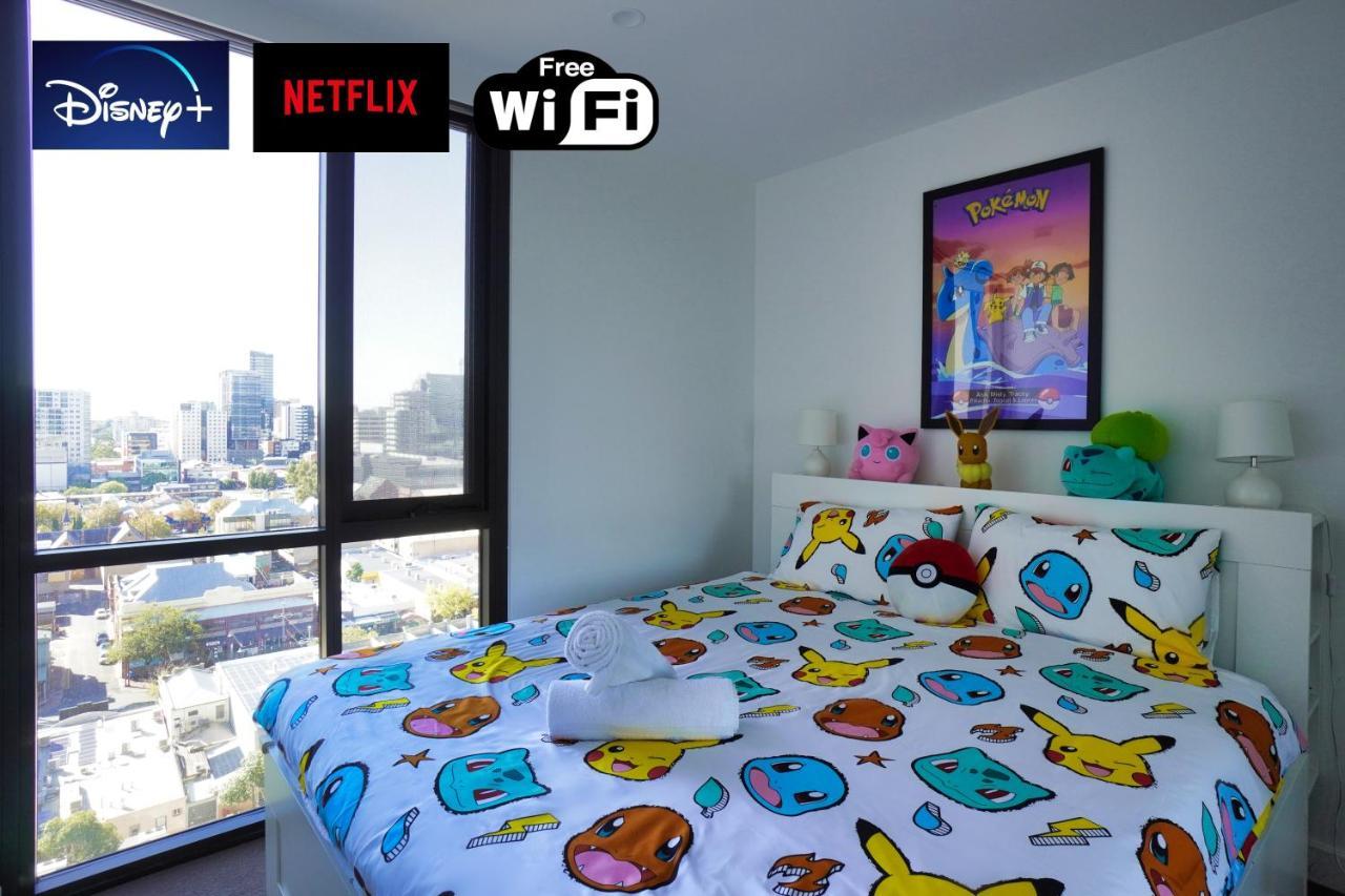 Pokemon Theme Luxury 2br With King Beds & Stunning Views Apartment Adelaide