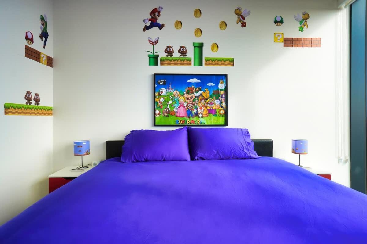 Nintendo Theme-adelaide Cbd-king Bed-gym-bbq *