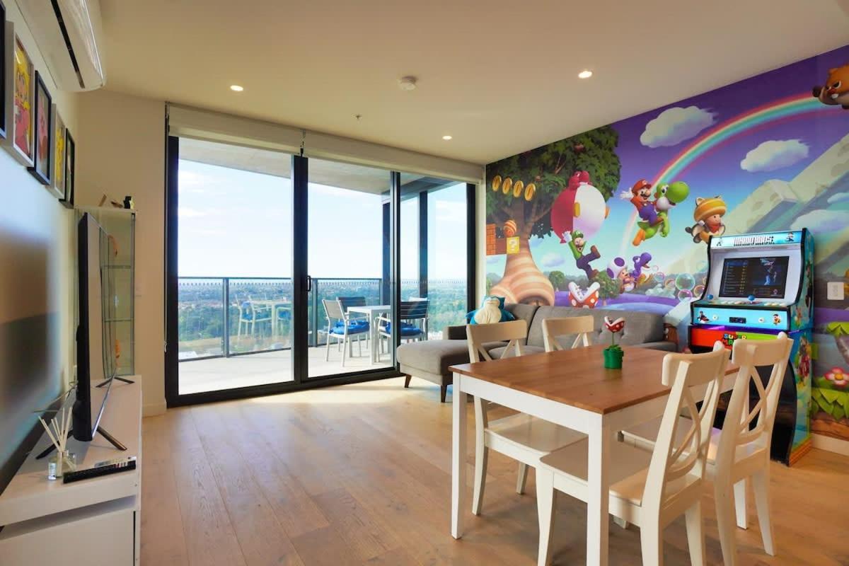 Nintendo Theme-adelaide Cbd-king Bed-gym-bbq Apartment