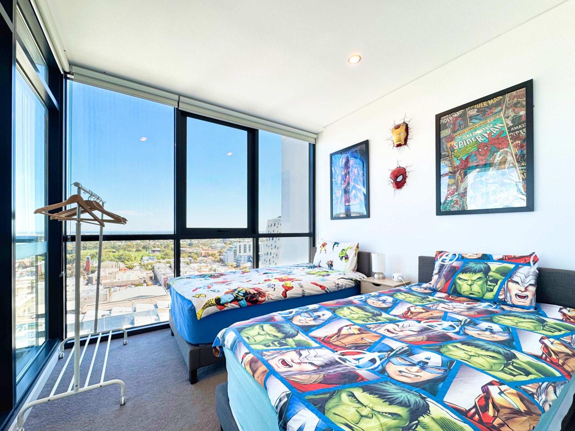 Apartment Dc Vs Marvel Theme Ft Arcade Machine Pool Gym Sauna Bbq Adelaide