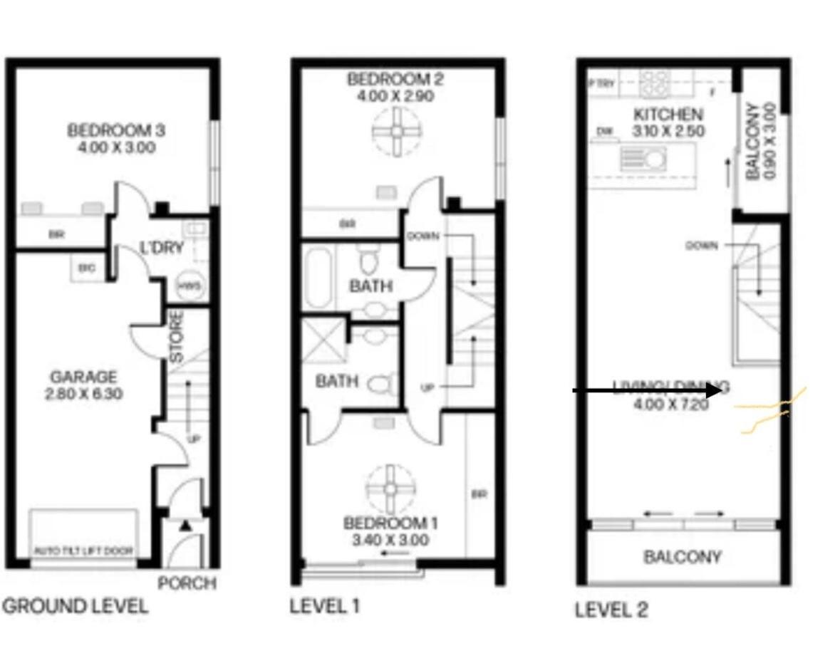 3-bedroom Townhouse In Heart Of With Parking Adelaide